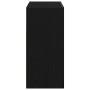 Vitrina Negro 80 x 35 x 75 cm Madera contrachapada