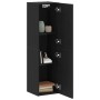 Mueble para TV de Pared Roble negro 30.5 x 30 x 110 cm
