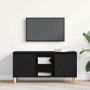 Gabinete de TV Negro 102 x 35 x 50 cm Madera contrachapada