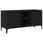 Gabinete de TV Negro 102 x 35 x 50 cm Madera contrachapada