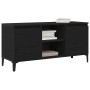Gabinete de TV Negro 102 x 35 x 50 cm Madera contrachapada