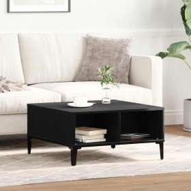 Mesa de Café Roble Negro 60 x 60 x 30 cm en Mesas de centro | Comprar online en Foro24