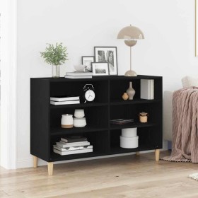 Vitrina Roble negro 103.5 x 35 x 70 cm Madera contrachapada