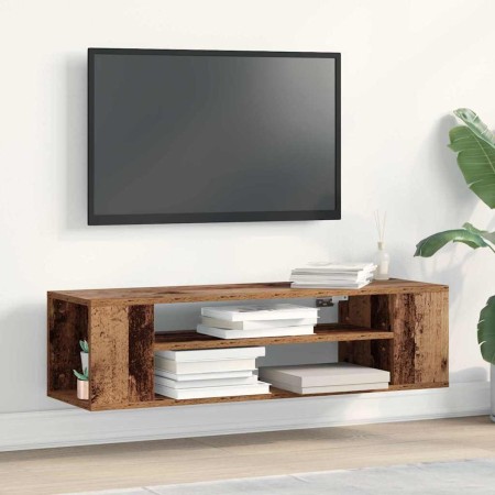 Gabinete de TV Marrón 100 x 30 x 26.5 cm Madera contrachapada