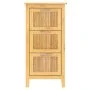 EISL Badezimmerschrank mit 3 Bambusschubladen 30x42x82 cm von EISL, Badezimmerwaschtische - Ref: Foro24-438812, Preis: 121,47...