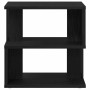 Mesa lateral Roble Negro 40 x 40 x 40 cm Madera contrachapada
