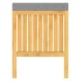 EISL Cesto lavandería 2-en-1 asiento amortiguador bambú 39x39x52,5 cm de EISL, Cestas para ropa - Ref: Foro24-438814, Precio:...