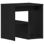 Armario de Noche 2 pcs Roble negro 40 x 30 x 40 cm