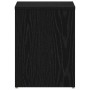 Armario de Noche 2 pcs Roble negro 40 x 30 x 40 cm