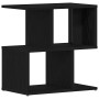 Armario de Noche 2 pcs Roble negro 50 x 30 x 51,5 cm
