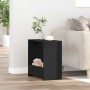 Mesa lateral Roble Negro 50 x 26 x 50 cm Madera de ingeniería en Mesas auxiliares | Comprar online en Foro24