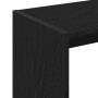 Mesa lateral Roble Negro 50 x 26 x 50 cm Madera de ingeniería en Mesas auxiliares | Comprar online en Foro24