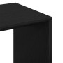 Mesa lateral Roble negro 59 x 36 x 38 cm Madera contrachapada