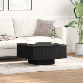 Mesa de Café Roble negro 60 x 60 x 31.5 cm Madera contrachapada en Mesas de centro | Comprar online en Foro24