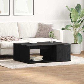 Mesa de Café Roble Negro 90 x 67 x 33 cm Madera de ingeniería en Mesas de centro | Comprar online en Foro24
