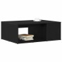Mesa de Café Roble negro 90 x 67 x 33 cm Madera contrachapada