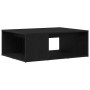 Mesa de Café Roble negro 90 x 67 x 33 cm Madera contrachapada
