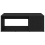 Mesa de Café Roble negro 90 x 67 x 33 cm Madera contrachapada