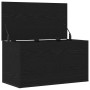 Caja de Almacenamiento Roble Negro 84 x 42 x 46 cm en Baúles de almacenamiento | Comprar online en Foro24