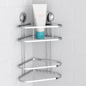 EISL Chrome shower corner shelf 22x18x13 cm by EISL, Bathtub trays - Ref: Foro24-438828, Price: 53,88 €, Discount: %