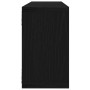 Estante de Pared con estante 2 pcs Roble negro 80 x 15 x 26 cm