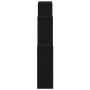 Estante Cubo de Pared con estante Roble negro 80 x 15 x 78.5 cm