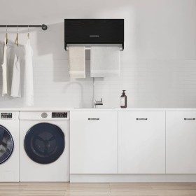 Armario con puerta Negro 70 x 32.5 x 35 cm Madera contrachapada en Armarios roperos | Comprar online en Foro24