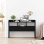 Vitrina Roble Negro 105 x 30 x 70 cm Madera contrachapada en Aparadores | Comprar online en Foro24