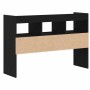 Vitrina Roble Negro 105 x 30 x 70 cm Madera contrachapada en Aparadores | Comprar online en Foro24