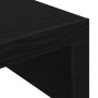 Mesa de Café Roble negro 100 x 100 x 35 cm Madera contrachapada