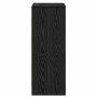 Zapatero Roble negro 60 x 35 x 92 cm Madera contrachapada