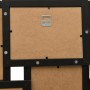 Collage-Fotorahmen für 24x Foto (10x15 cm) aus schwarzem MDF von vidaXL, Bilderrahmen - Ref: Foro24-332790, Preis: 54,79 €, R...