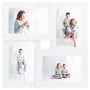 Collage-Fotorahmen für 4x (10x15 cm) Foto, weißes MDF von vidaXL, Bilderrahmen - Ref: Foro24-332772, Preis: 17,29 €, Rabatt: %