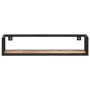 Wall shelves 2 units 80 cm rough mango wood by vidaXL, Shelves and shelves - Ref: Foro24-320670, Price: 76,74 €, Discount: %