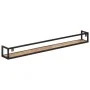 Wandregale 2 Einheiten 160 cm aus massivem Recyclingholz von vidaXL, Regale und Regale - Ref: Foro24-320677, Preis: 105,95 €,...