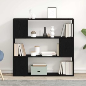 Centro de entretenimiento Negro 100 x 24 x 94 cm