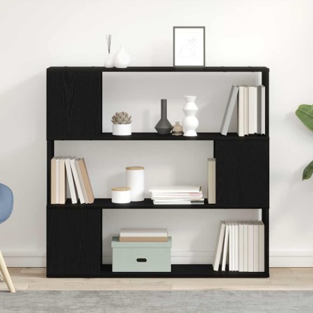 Centro de entretenimiento Negro 100 x 24 x 94 cm