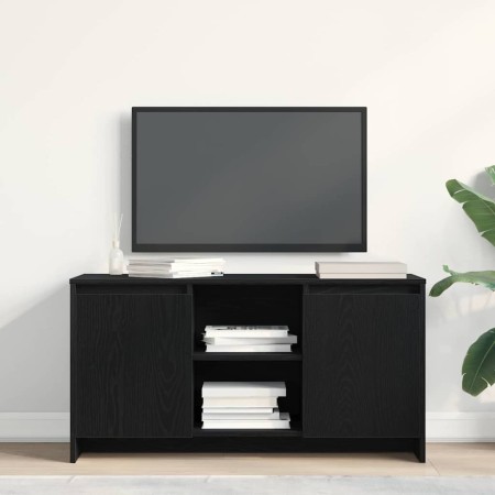 Soporte de TV Negro 102 x 37.5 x 52.5 cm Madera contrachapada