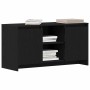 Soporte de TV Negro 102 x 37.5 x 52.5 cm Madera contrachapada