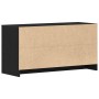 Soporte de TV Negro 102 x 37.5 x 52.5 cm Madera contrachapada
