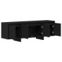 Gabinete de TV Negro 120 x 30 x 40.5 cm Madera contrachapada