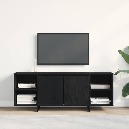 Soporte de TV Negro 120 x 30 x 40.5 cm Madera contrachapada