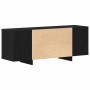 Soporte de TV Negro 120 x 30 x 40.5 cm Madera contrachapada