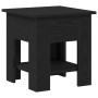 Mesa de Café Roble negro 40 x 40 x 42 cm Madera contrachapada