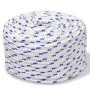 10 mm white 50 m polypropylene marine rope by vidaXL, Ropes and metal cords - Ref: Foro24-91281, Price: 22,83 €, Discount: %