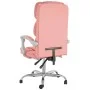 Rosafarbener Bürostuhl aus Kunstleder von vidaXL, Bürostühle - Ref: Foro24-349633, Preis: 115,13 €, Rabatt: %