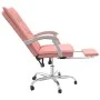 Rosafarbener Bürostuhl aus Kunstleder von vidaXL, Bürostühle - Ref: Foro24-349757, Preis: 115,05 €, Rabatt: %