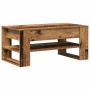 Mesa de Café Madera vieja 102 x 55 x 45 cm Madera contrachapada