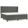 Boxspringbett mit dunkelgrauer Samtmatratze 200x200 cm von vidaXL, Betten und Lattenroste - Ref: Foro24-3129172, Preis: 602,6...