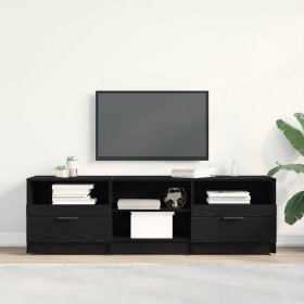 Gabinete de TV Negro 150 x 33.5 x 45 cm Madera contrachapada